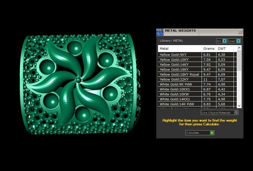 Woman Rings 3D 3D print model_4