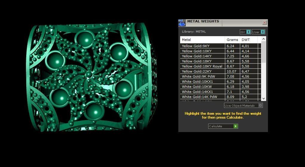 Woman Rings 3D 3D print model_3