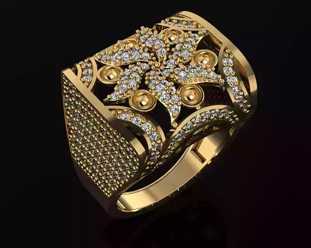 Woman Rings 3D