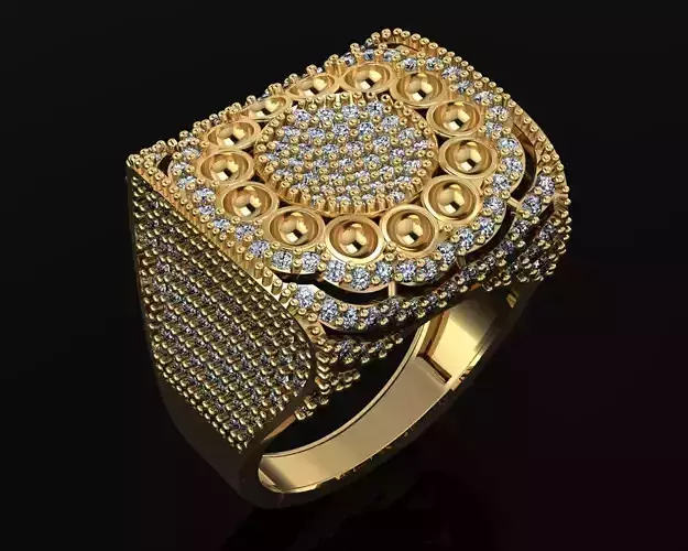 Woman Rings 3D