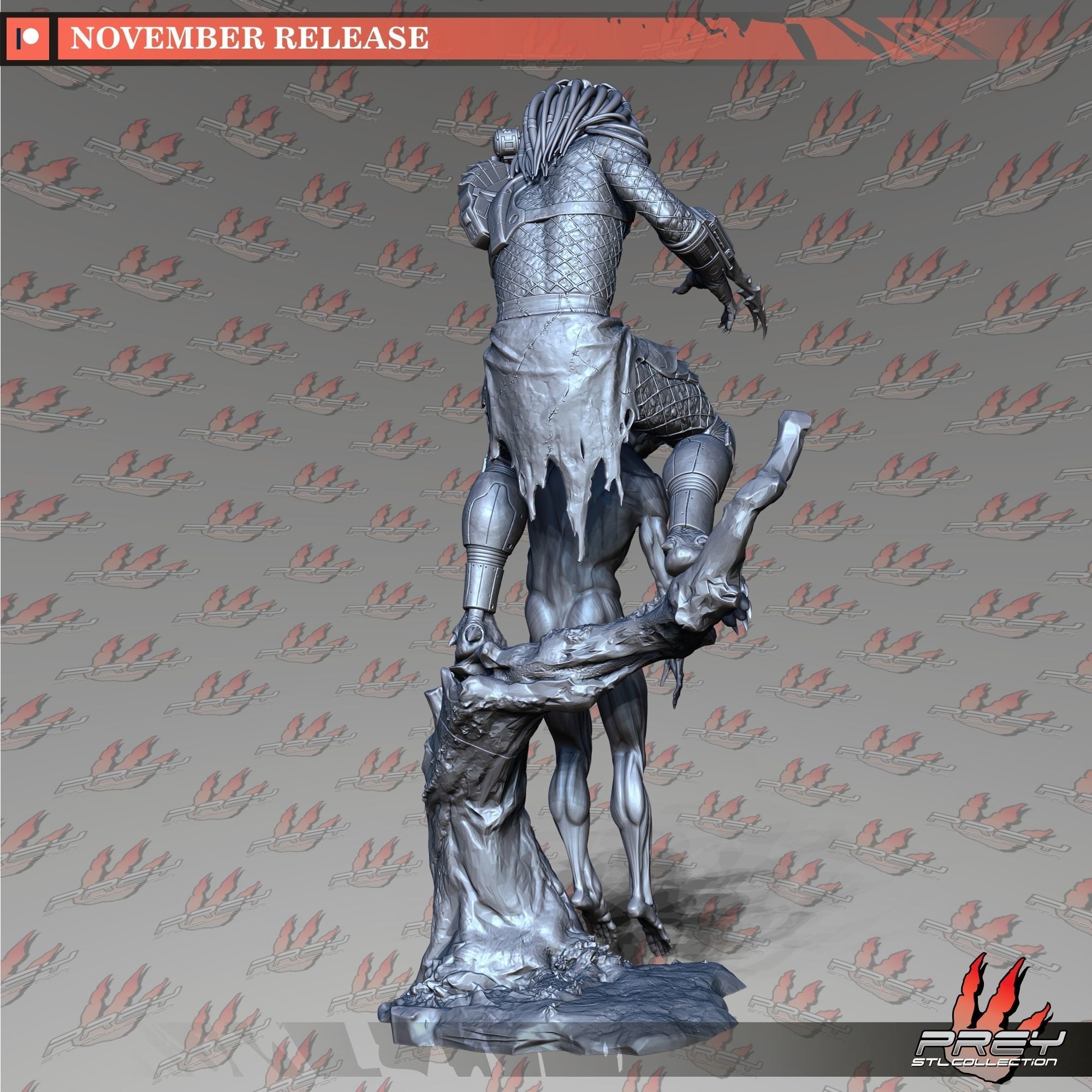 PREDATOR  3D print model_3