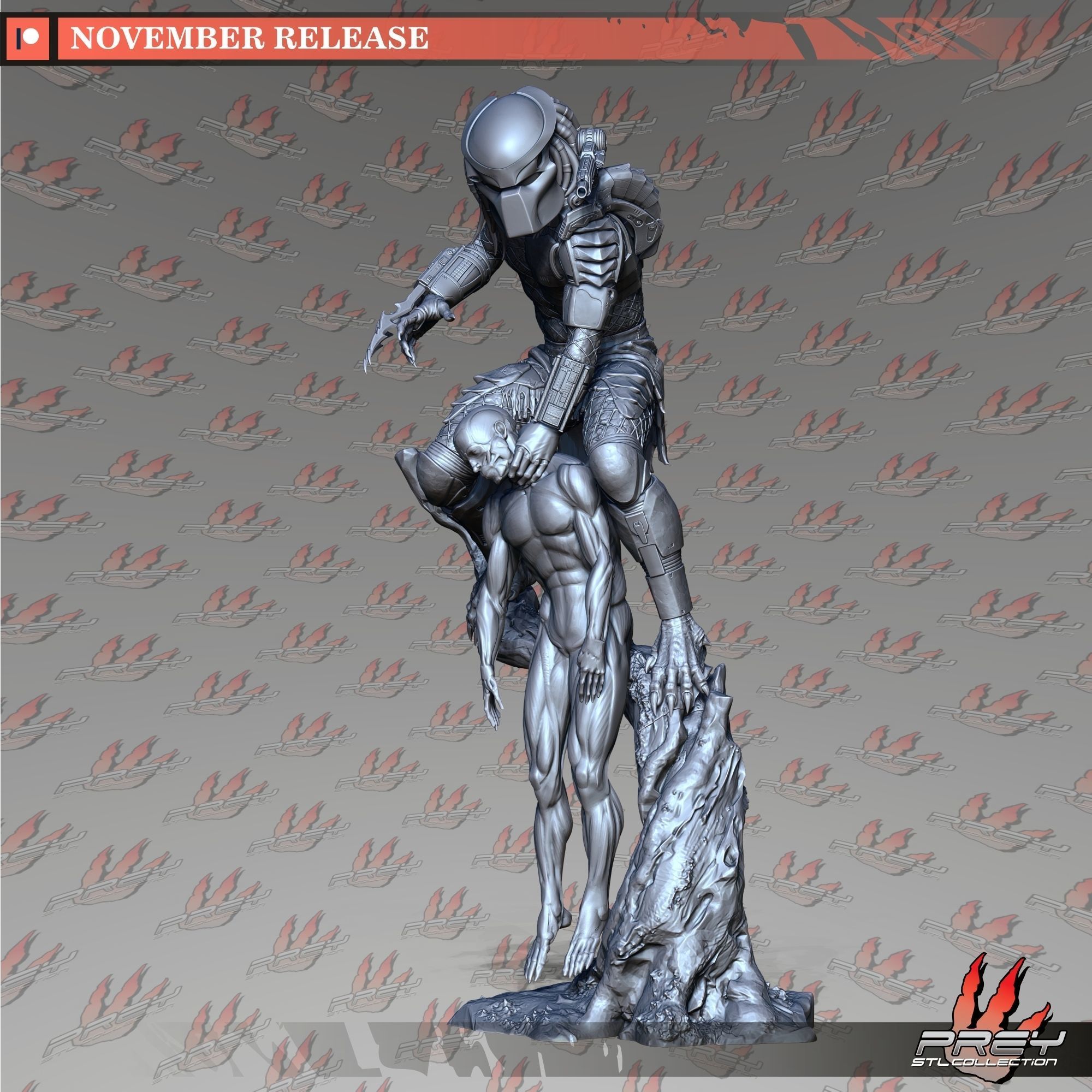 PREDATOR  3D print model_5