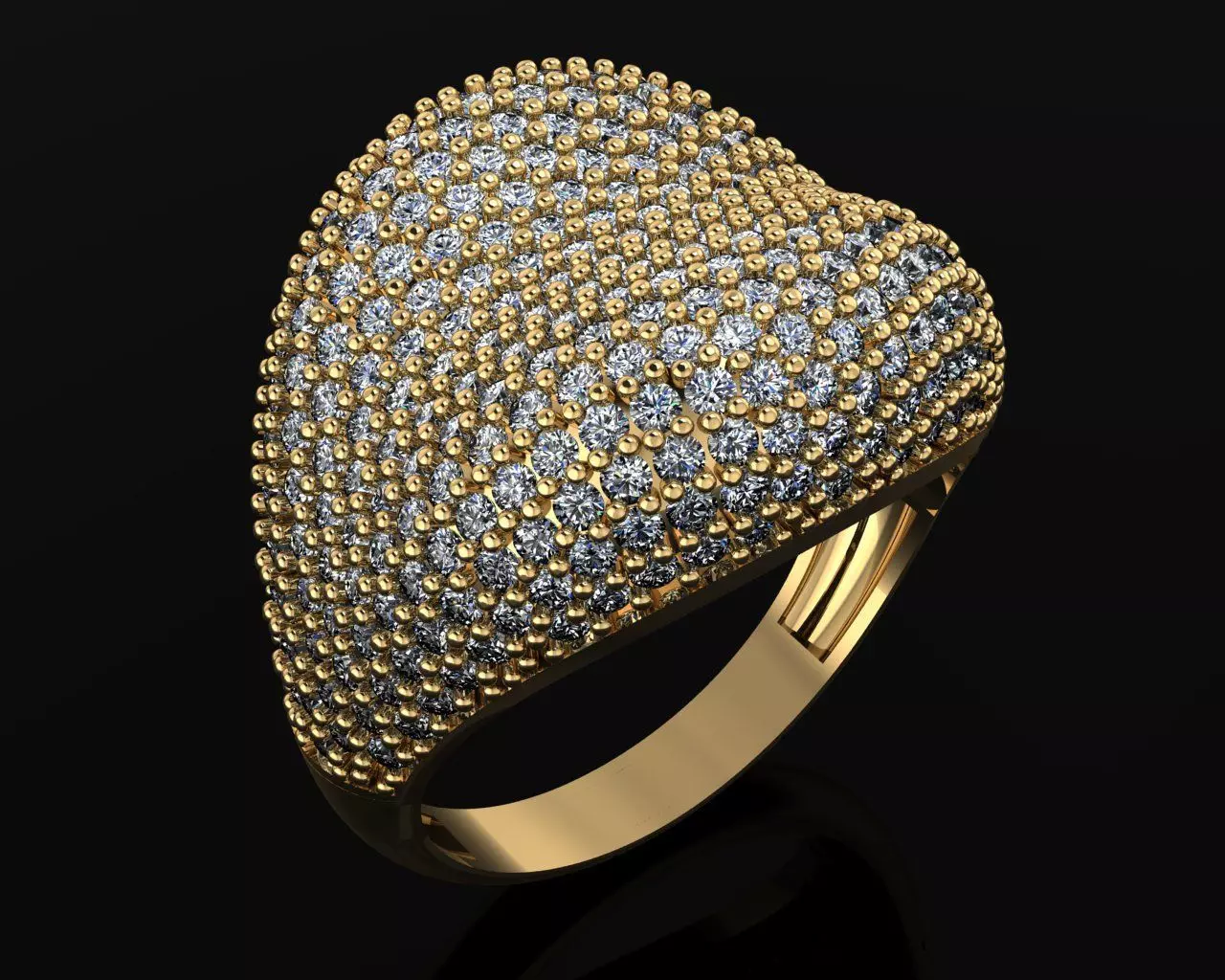 Woman Rings 3D 3D print model_0