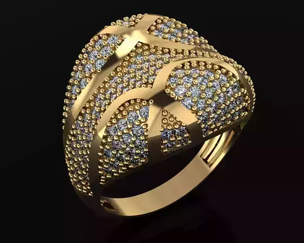 Woman Rings 3D