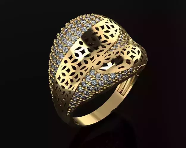 Woman Rings 3D