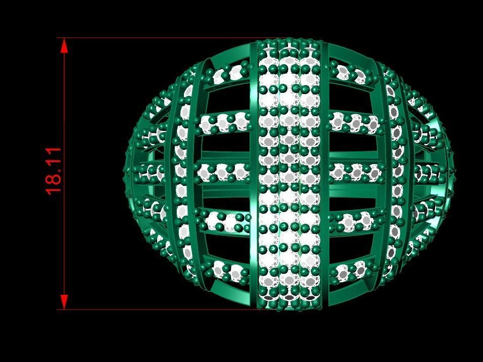 Woman Rings 3D 3D print model_4