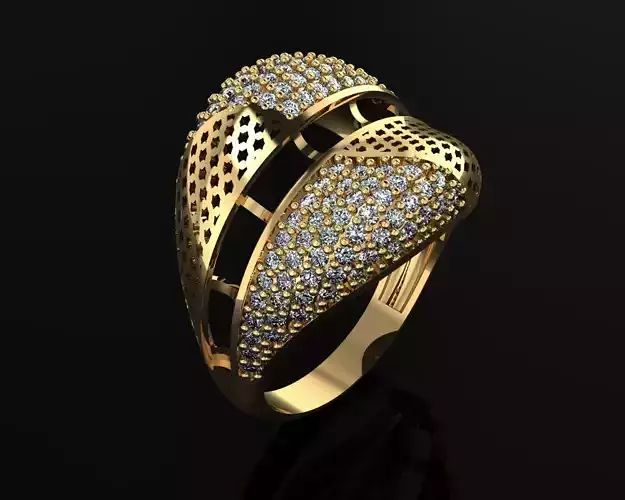 Woman Rings 3D