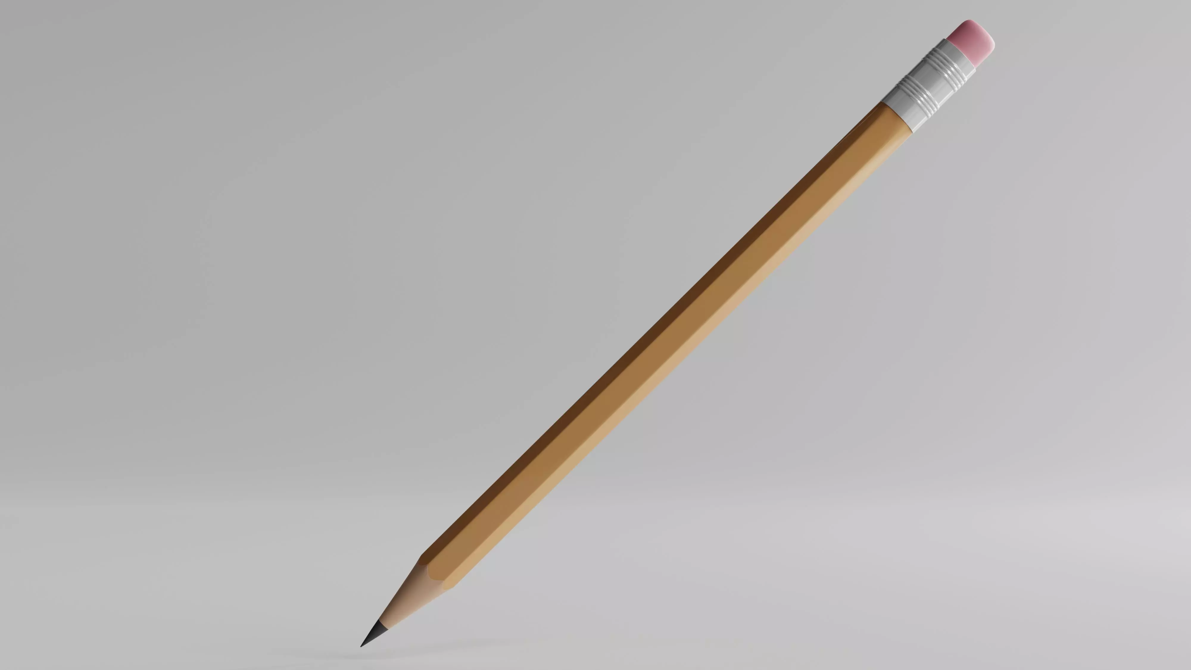 Pencil 3D model_0