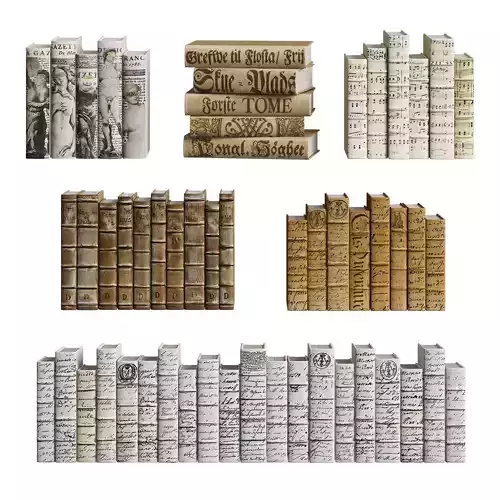 Classic Books 31 3D model