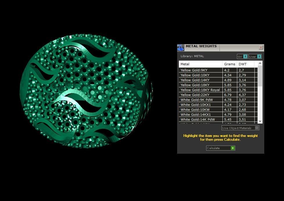 Woman Rings 3D 3D print model_5