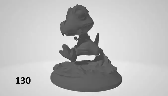 TREX-P130 dinosaur figurine