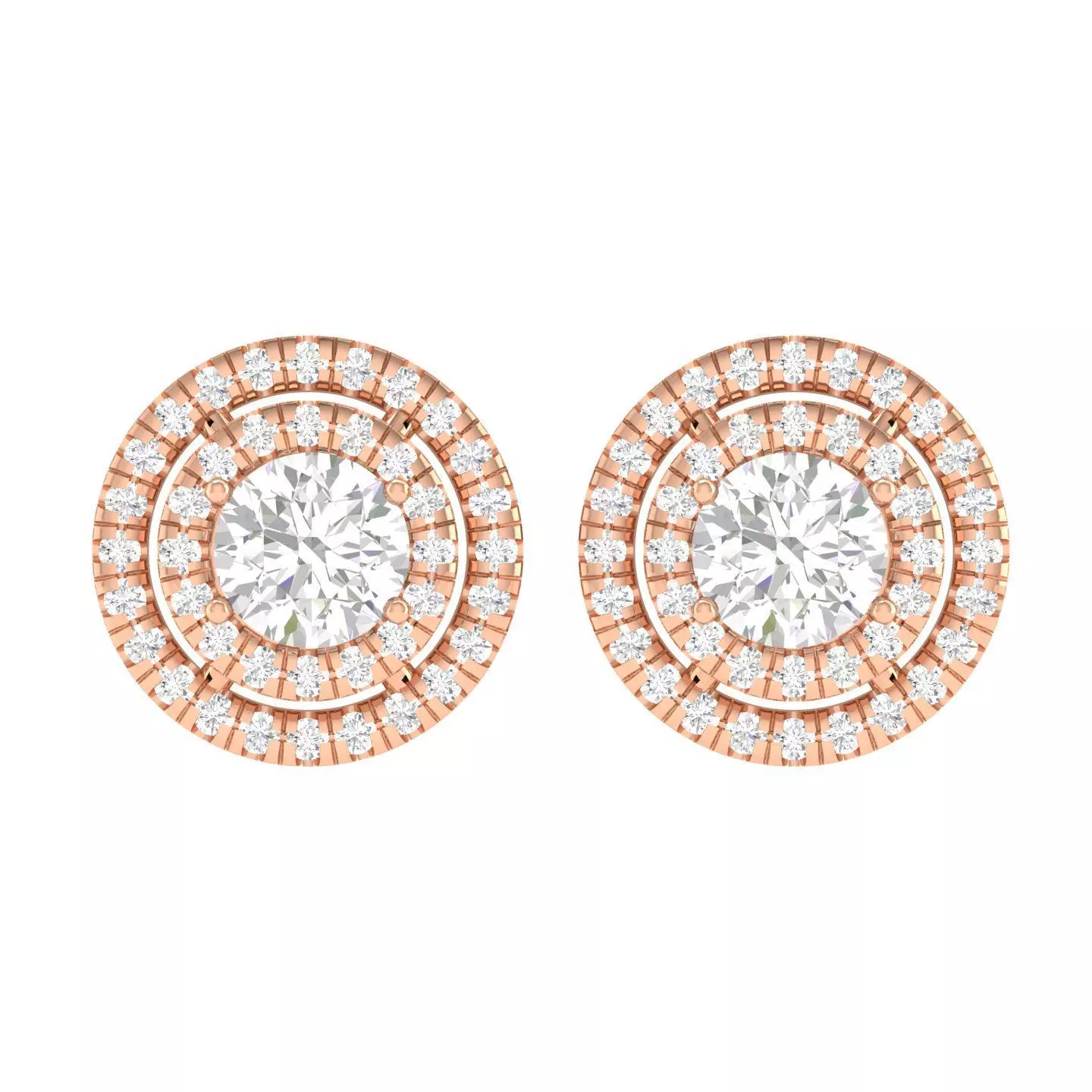 Women Earrings - 128599 3D print model_0