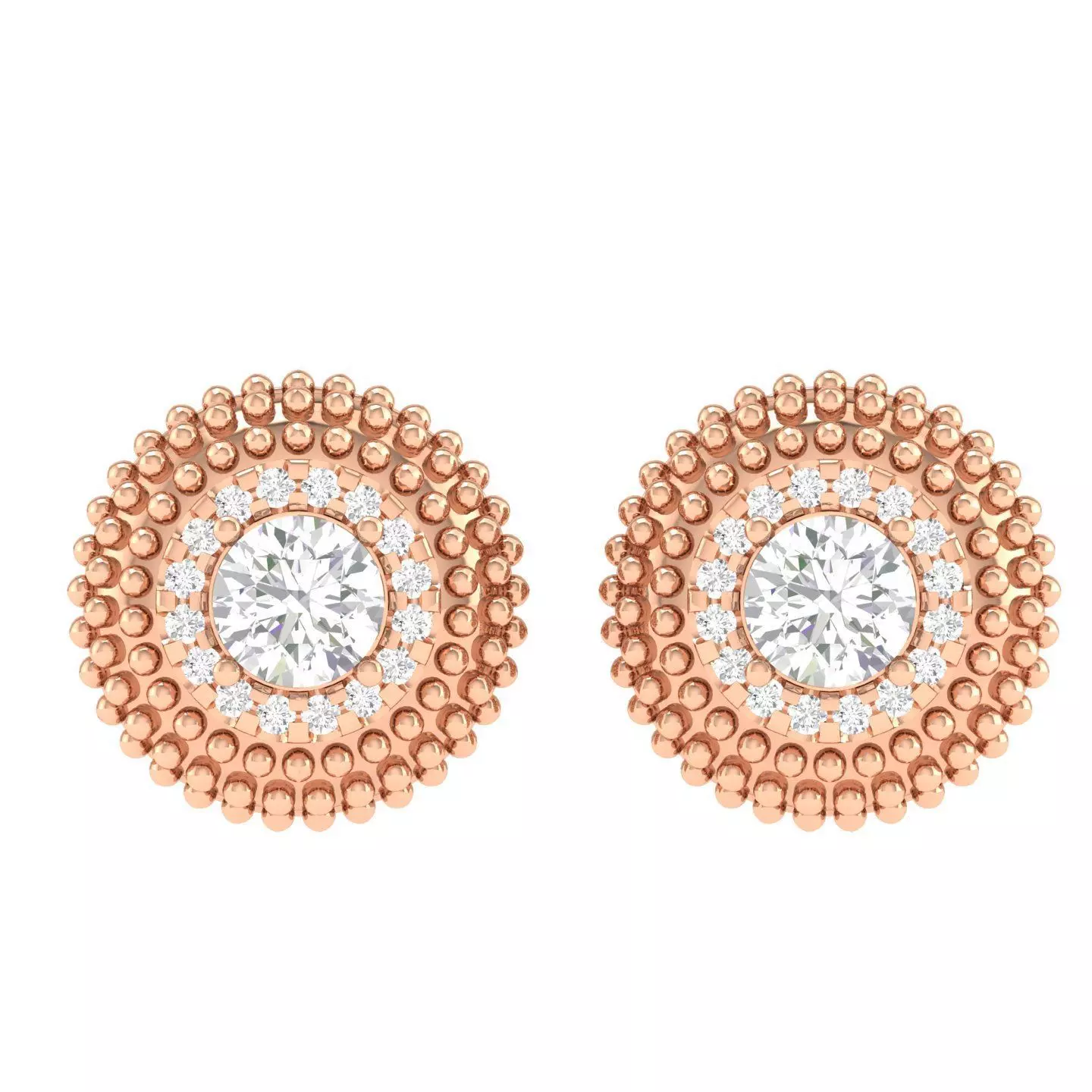Women Earrings - 128454 3D print model_0