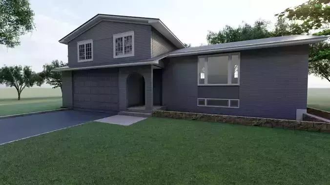 Modern house style 01