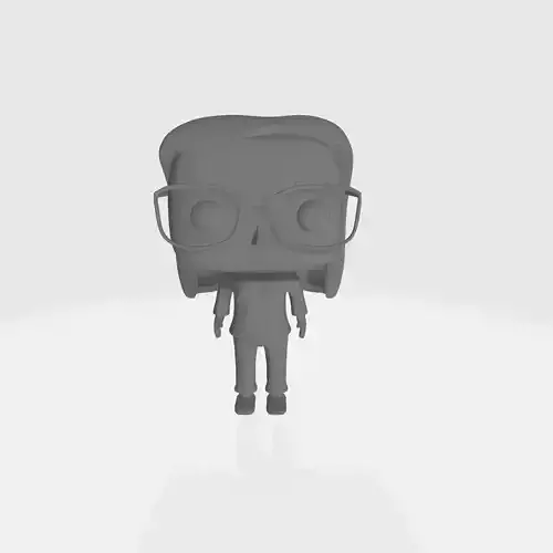 FUNKO POP CHICA CON GAFAS 3D print model