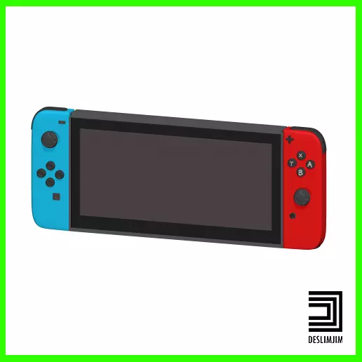 NINTENDO SWITCH - 2 MODELS ORIGINAL AND KEYCHAIN 3D print model_0
