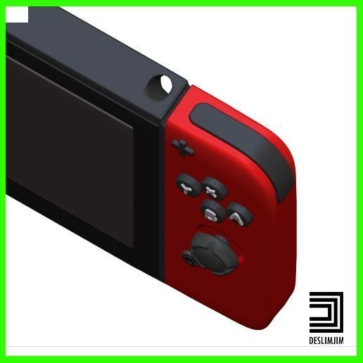 NINTENDO SWITCH - 2 MODELS ORIGINAL AND KEYCHAIN 3D print model_3