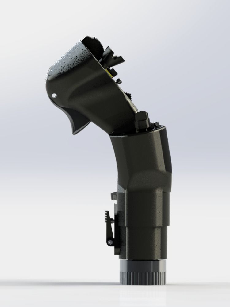 Eurofighter Typhoon Flight Simulation Stick Model  3D print model_3