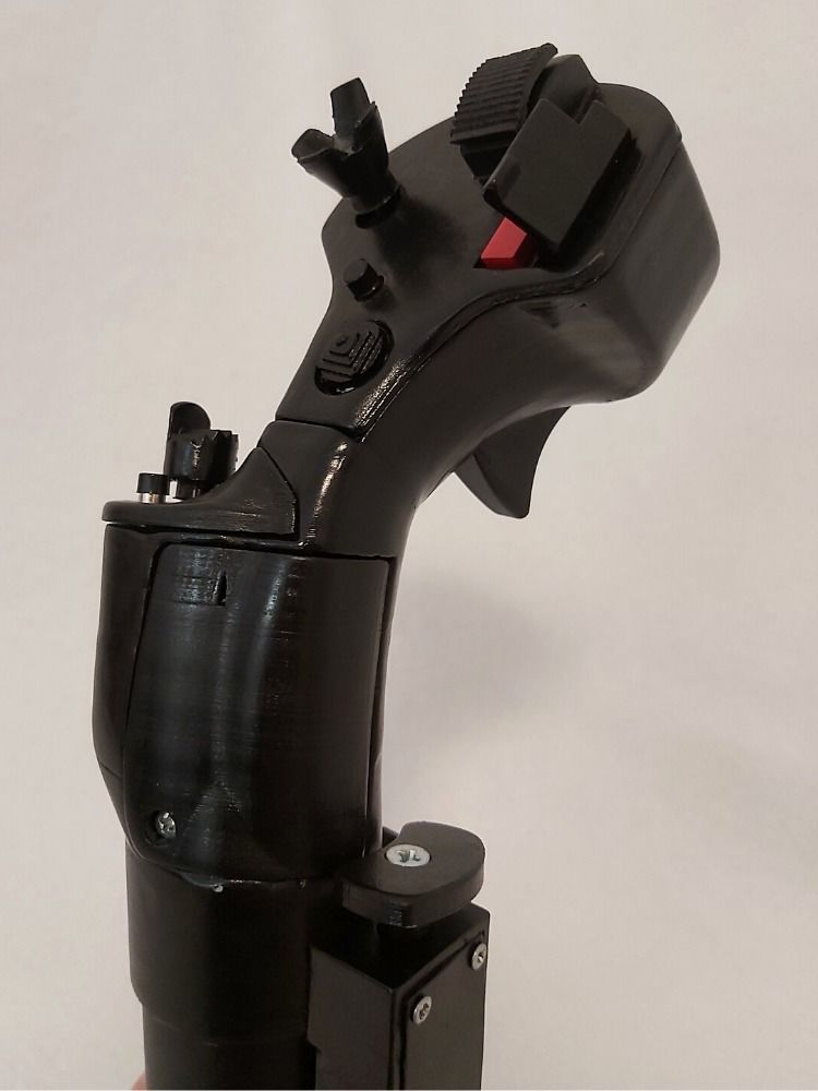 Eurofighter Typhoon Flight Simulation Stick Model  3D print model_13