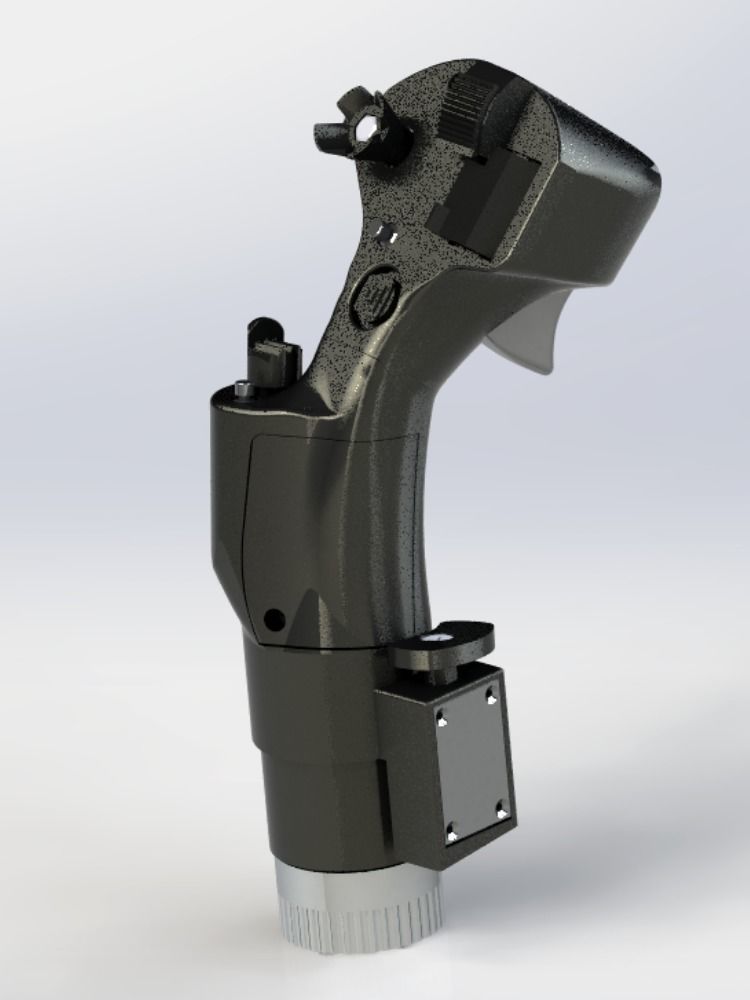 Eurofighter Typhoon Flight Simulation Stick Model  3D print model_4