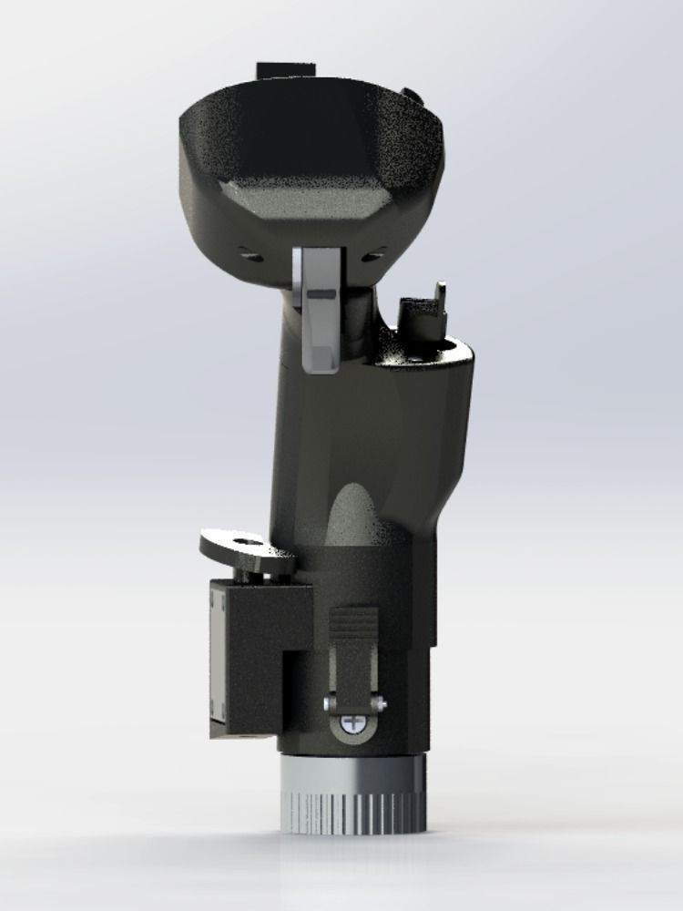 Eurofighter Typhoon Flight Simulation Stick Model  3D print model_5