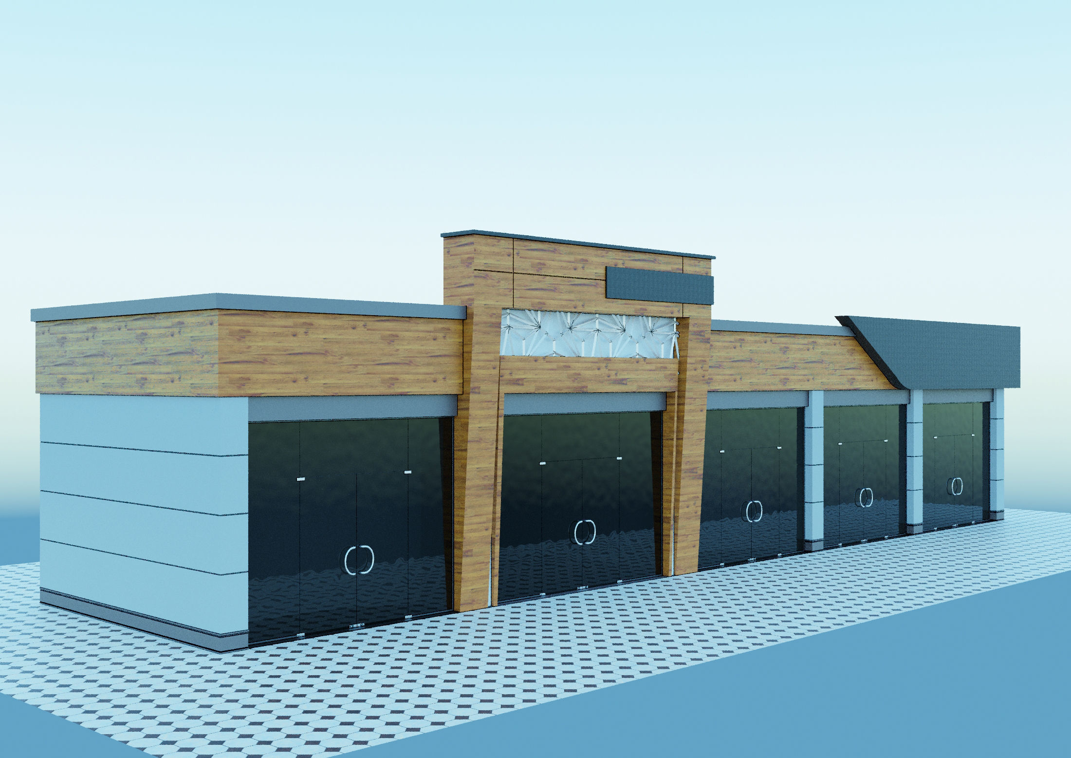 magazine  shop  store 3D model_1
