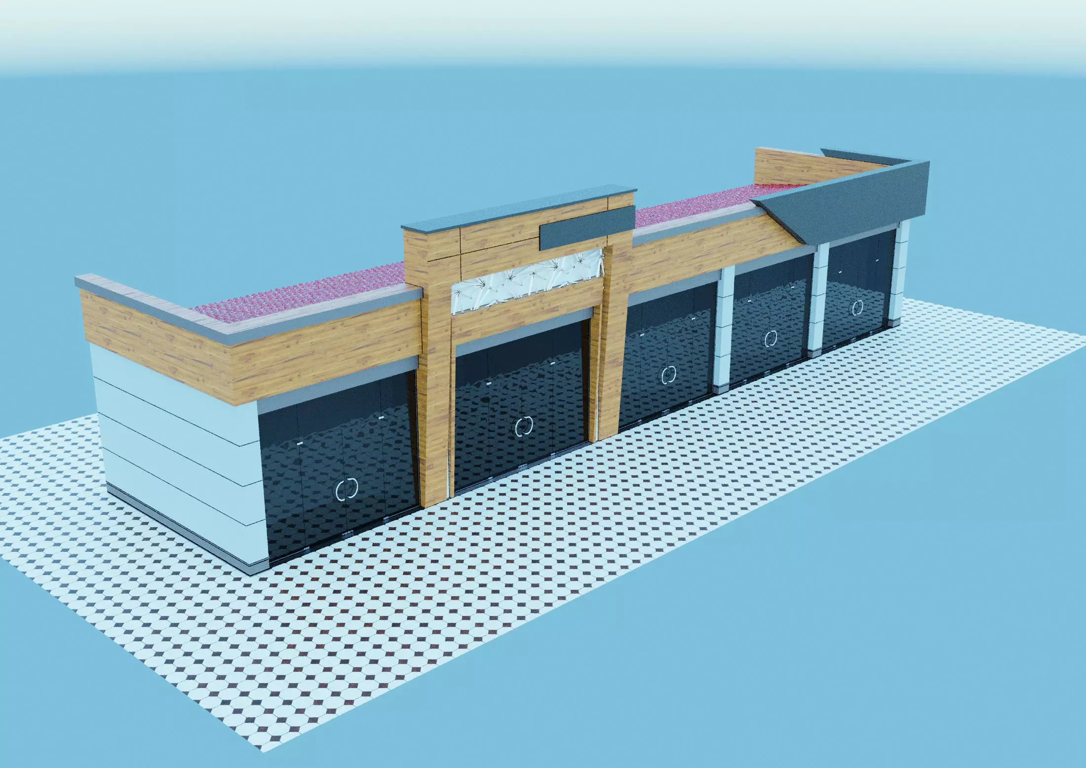 magazine  shop  store 3D model_0