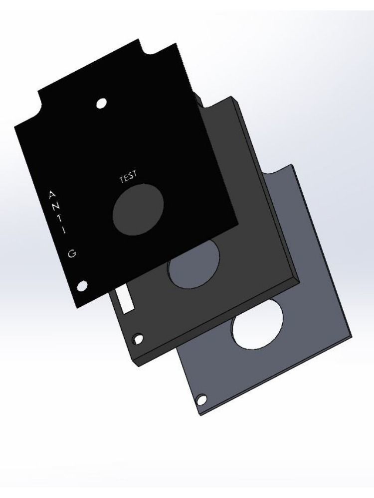 F-16 Left Hand Panels Bundle models 3D print model_18