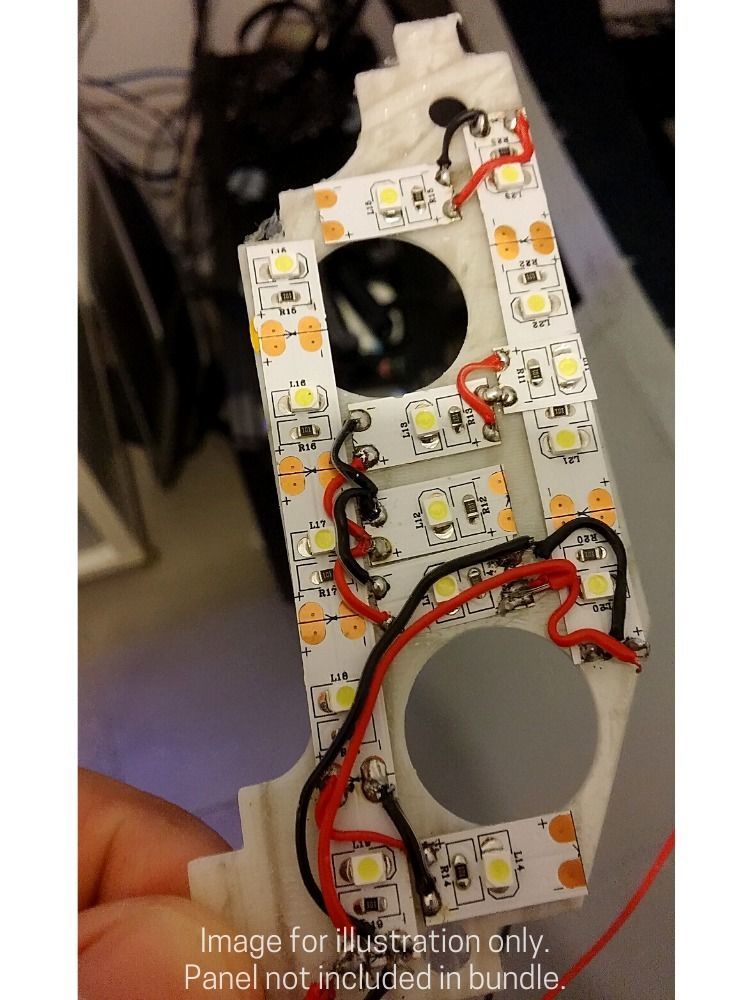 F-16 Left Hand Panels Bundle models 3D print model_22