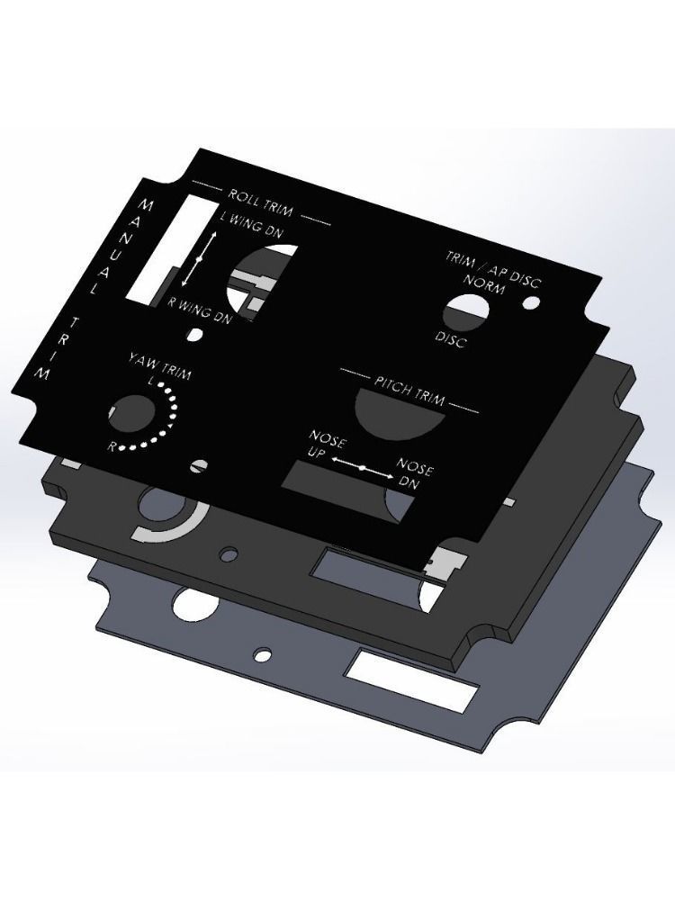 F-16 Left Hand Panels Bundle models 3D print model_19