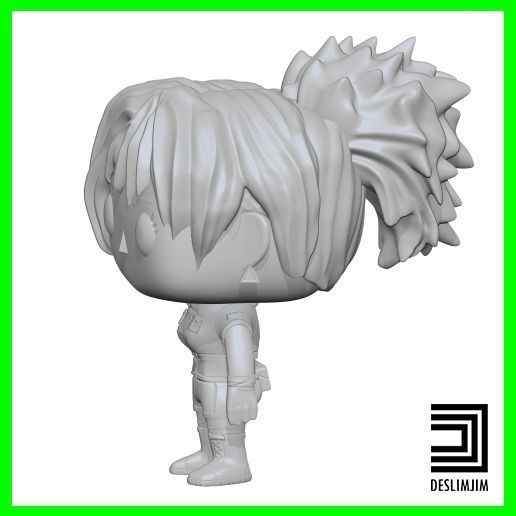 Leona - Ikari Soldier - KOF The King Of Fighters - Funko Pop 3D print model_2