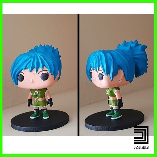 Leona - Ikari Soldier - KOF The King Of Fighters - Funko Pop 3D print model_1