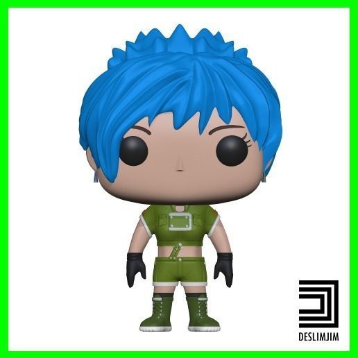 Leona - Ikari Soldier - KOF The King Of Fighters - Funko Pop 3D print model_3