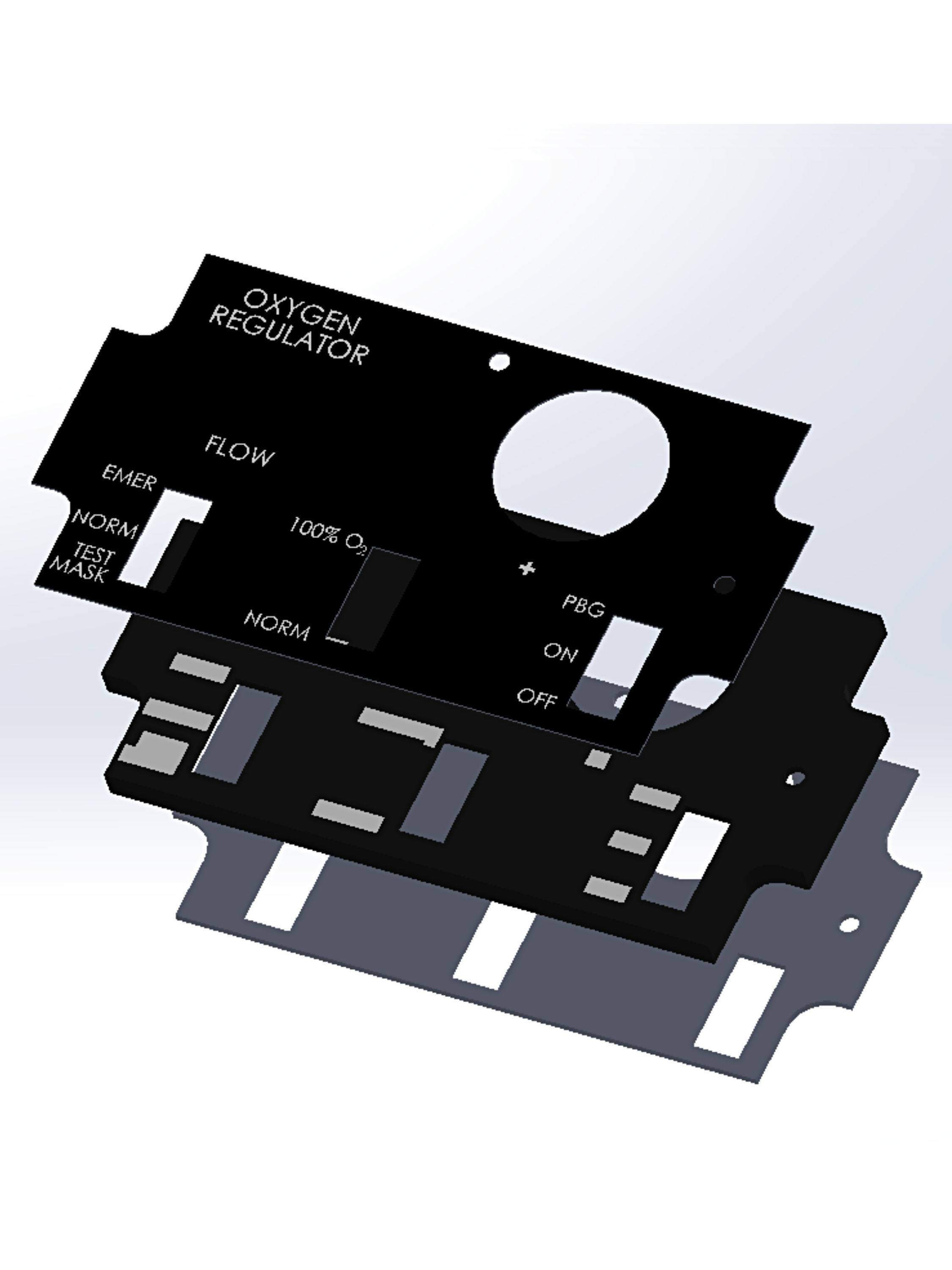 F-16 Right Hand Panels model Bundle 3D print model_4