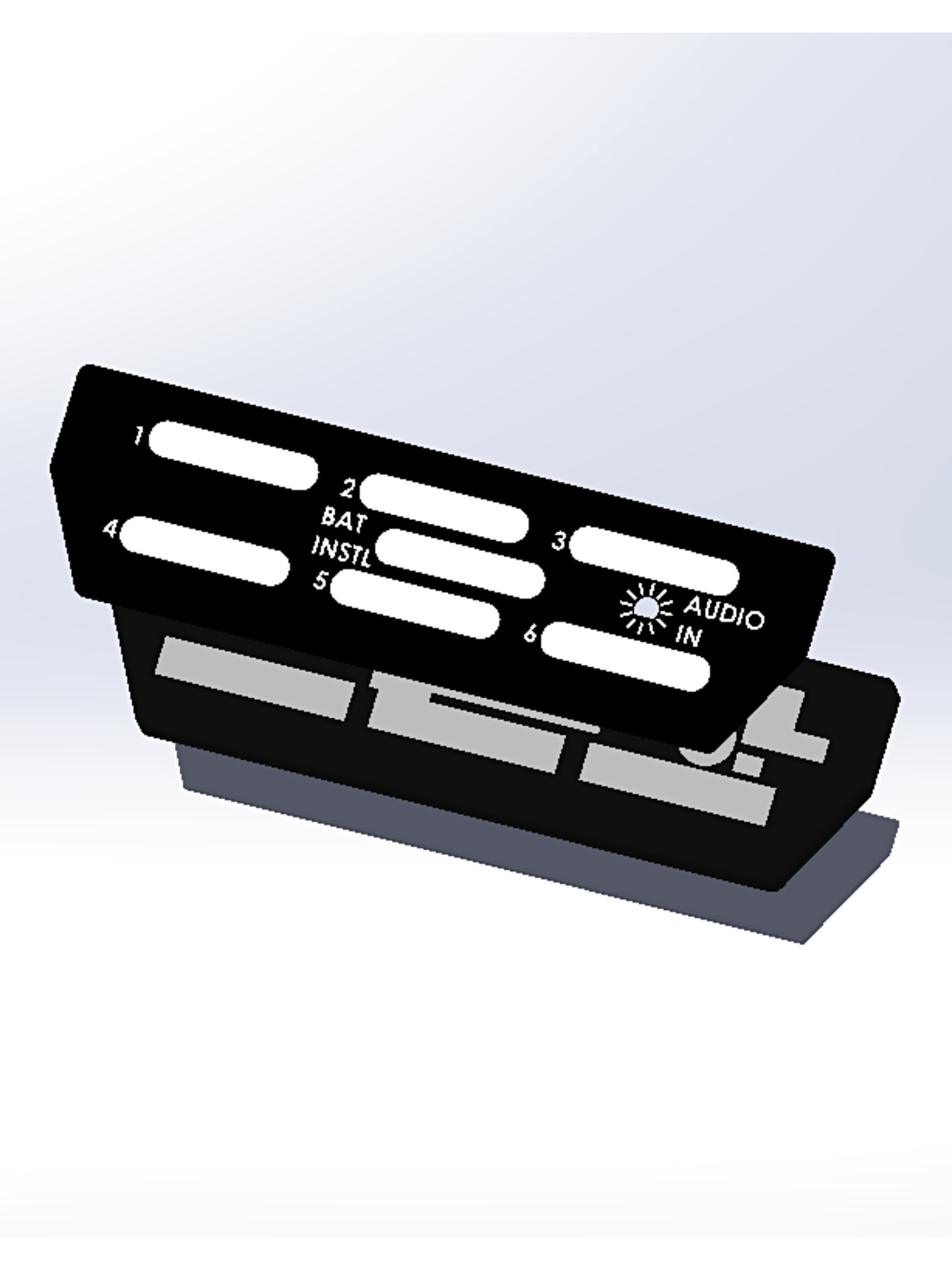 F-16 Right Hand Panels model Bundle 3D print model_6