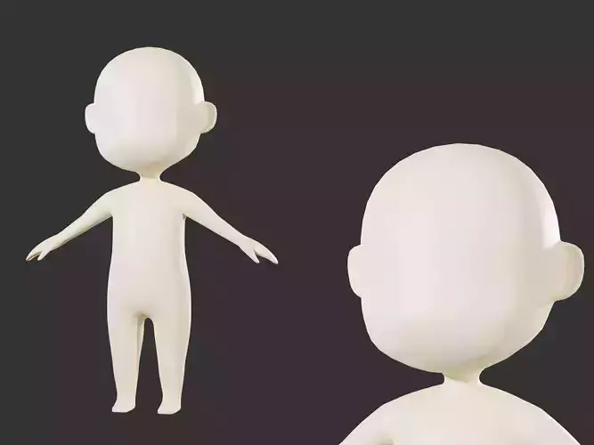 Kid  Character Base model