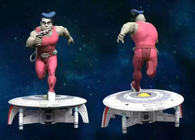 ANDROID OTHO MALA Captain Future Capitaine Flam