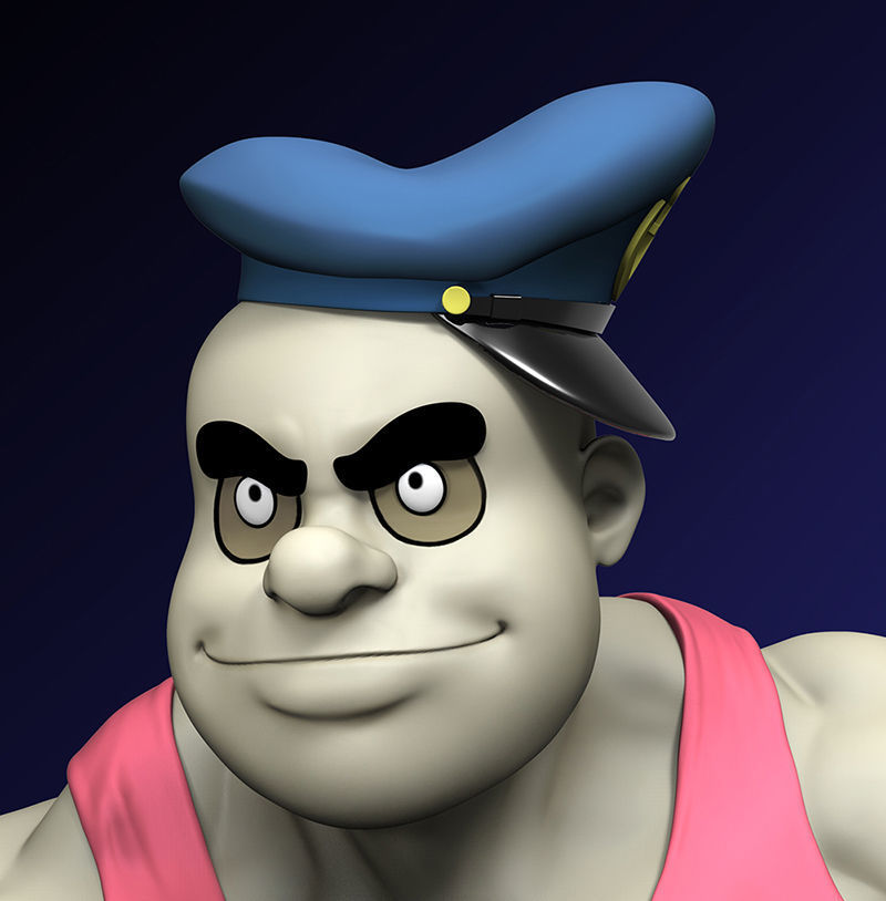 ANDROID OTHO MALA Captain Future Capitaine Flam 3D model_6