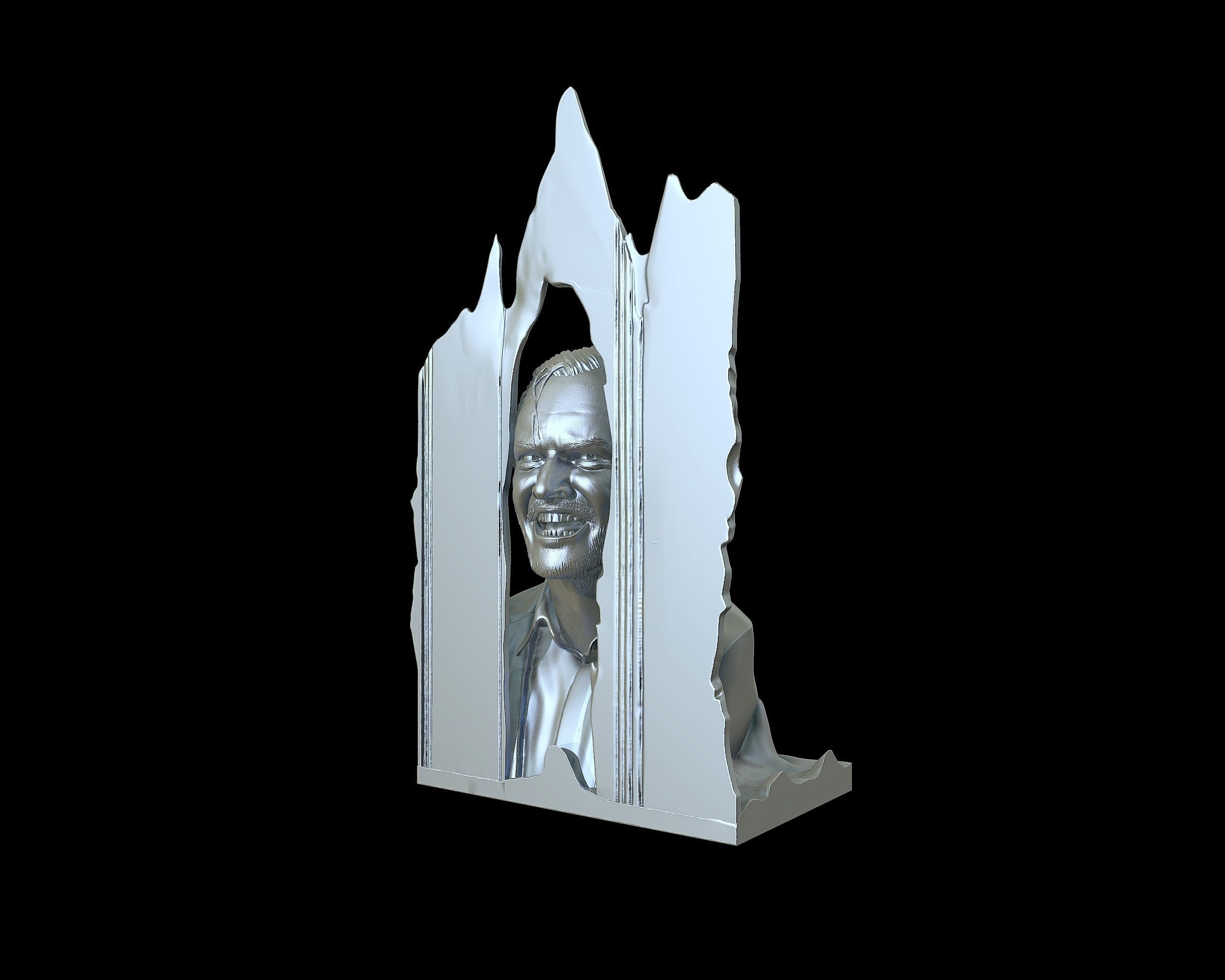jack nicholson in The Shining 3D print model_30