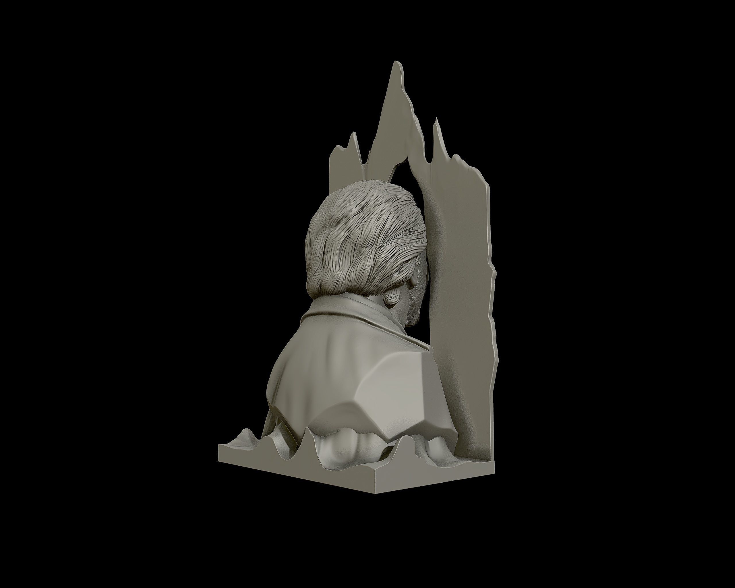 jack nicholson in The Shining 3D print model_23