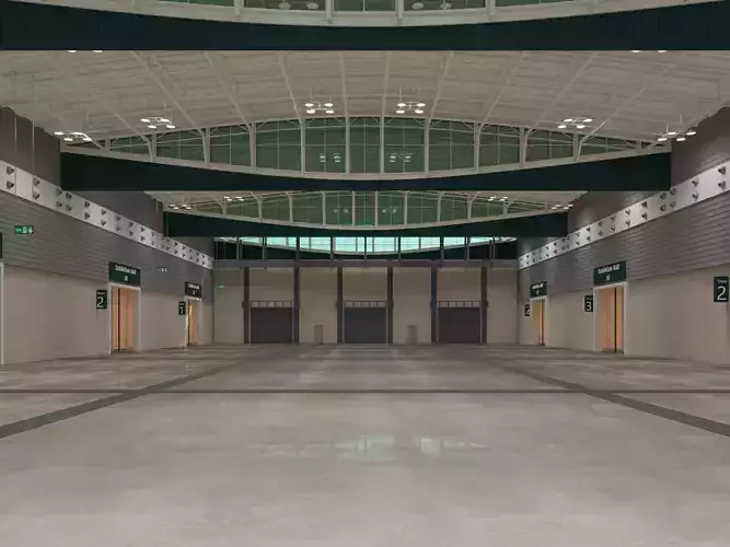 Exhibition Hall  28 3D model