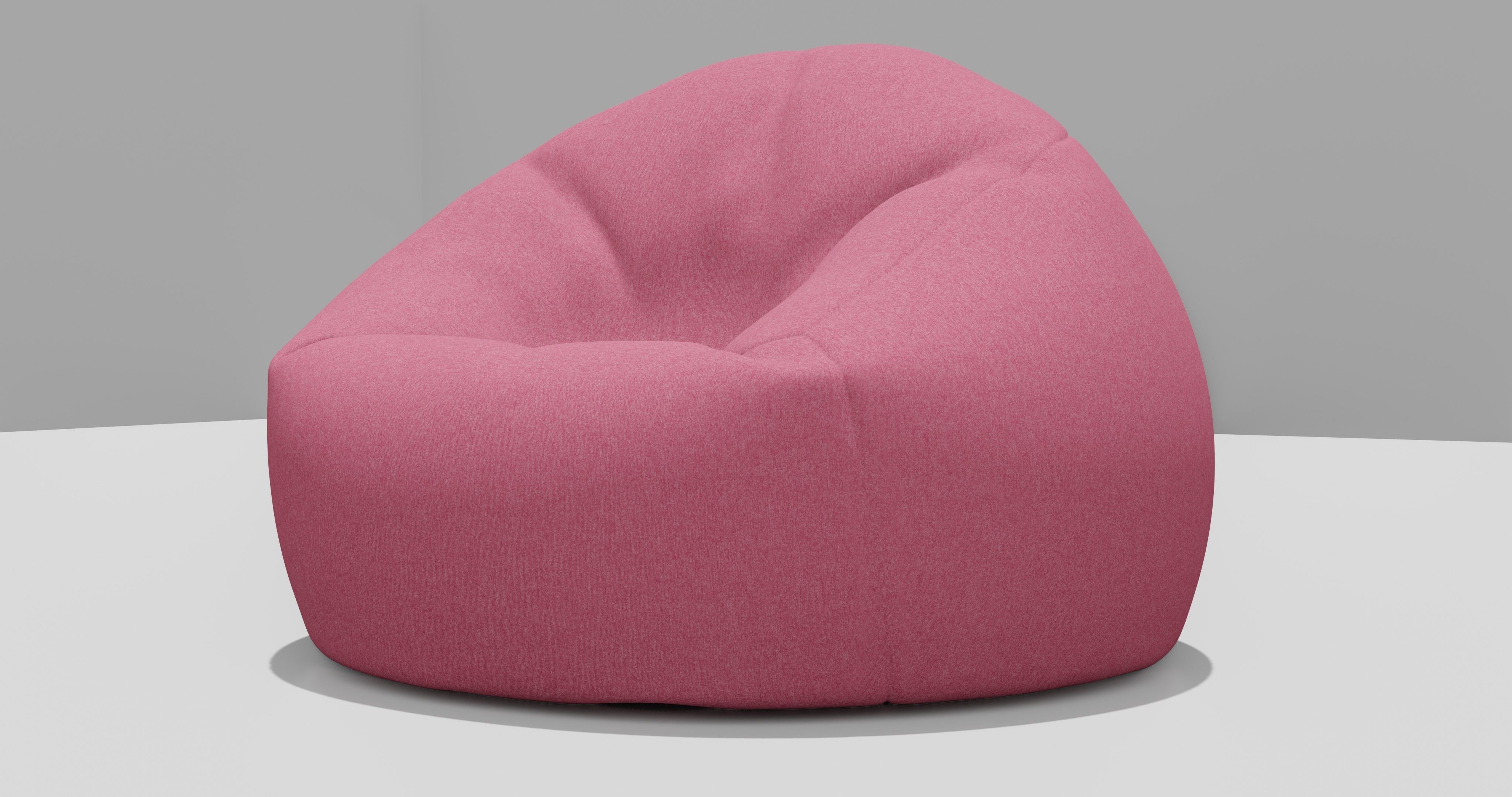 Beanbag bean bag chair 3D model_1