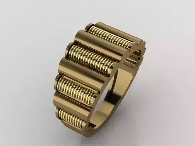 Woman Rings 3D print model