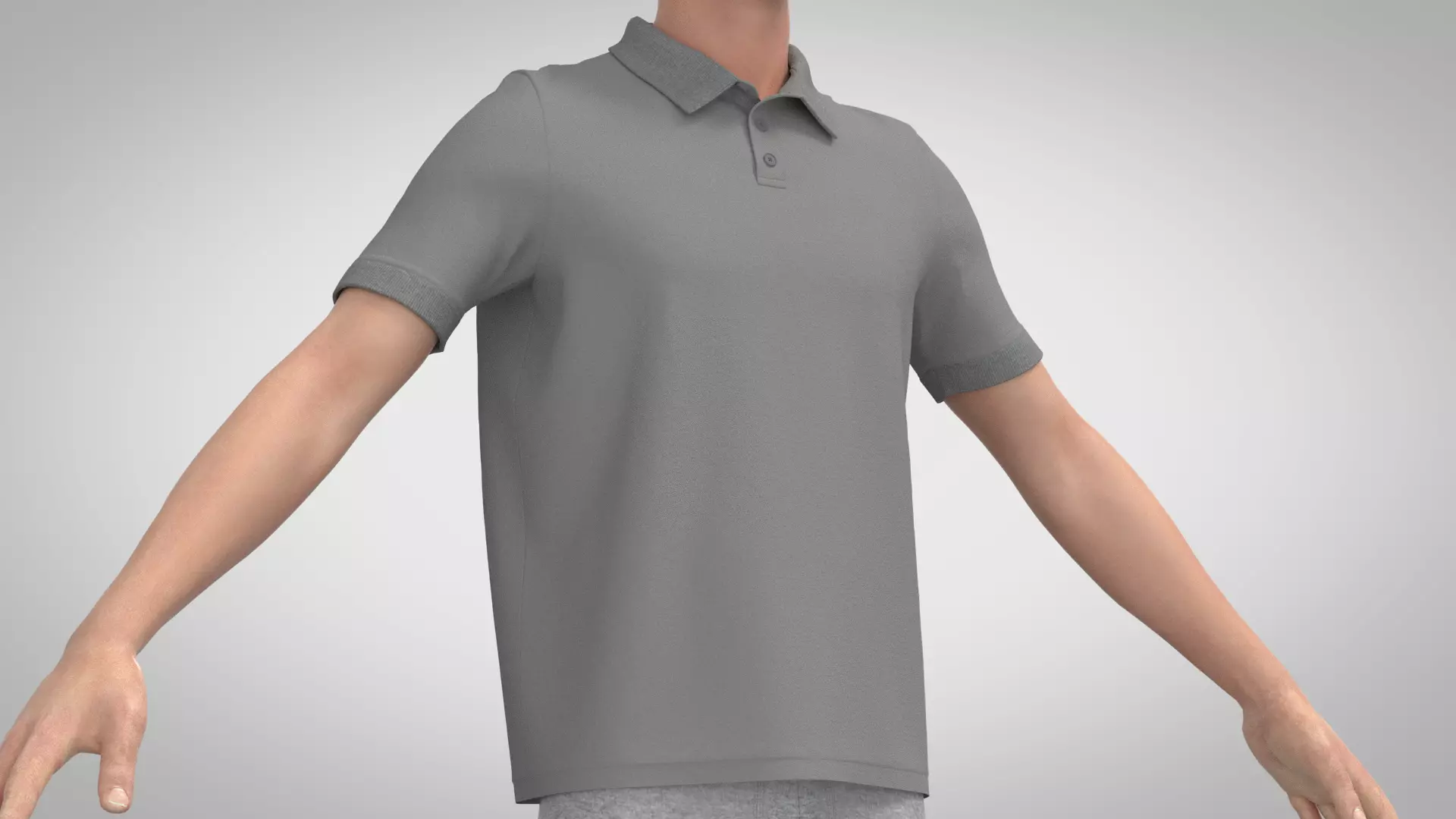 Polo Shirt 3D model