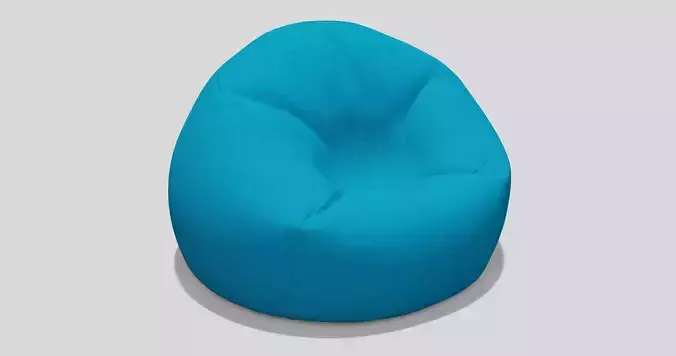 Beanbag bean bag chair 3D model