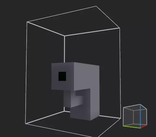 A small pistol 3D model_0