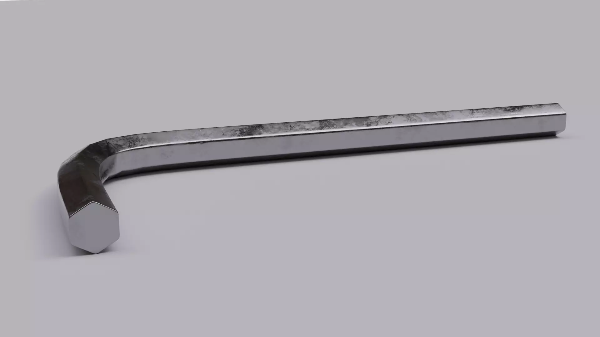 Hexagon Allen Key 3D model