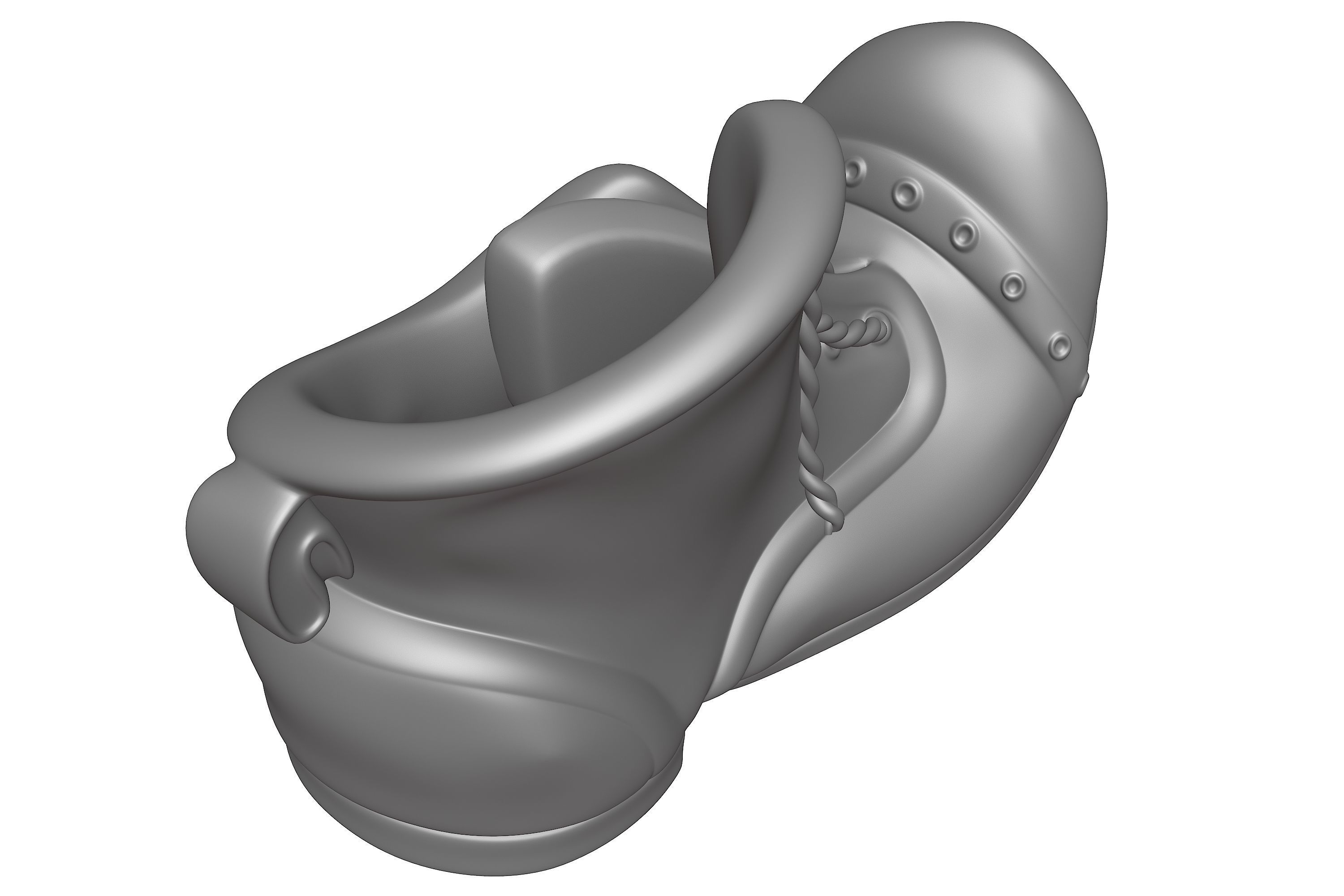 Ashtray - Shoe 3D print model_22