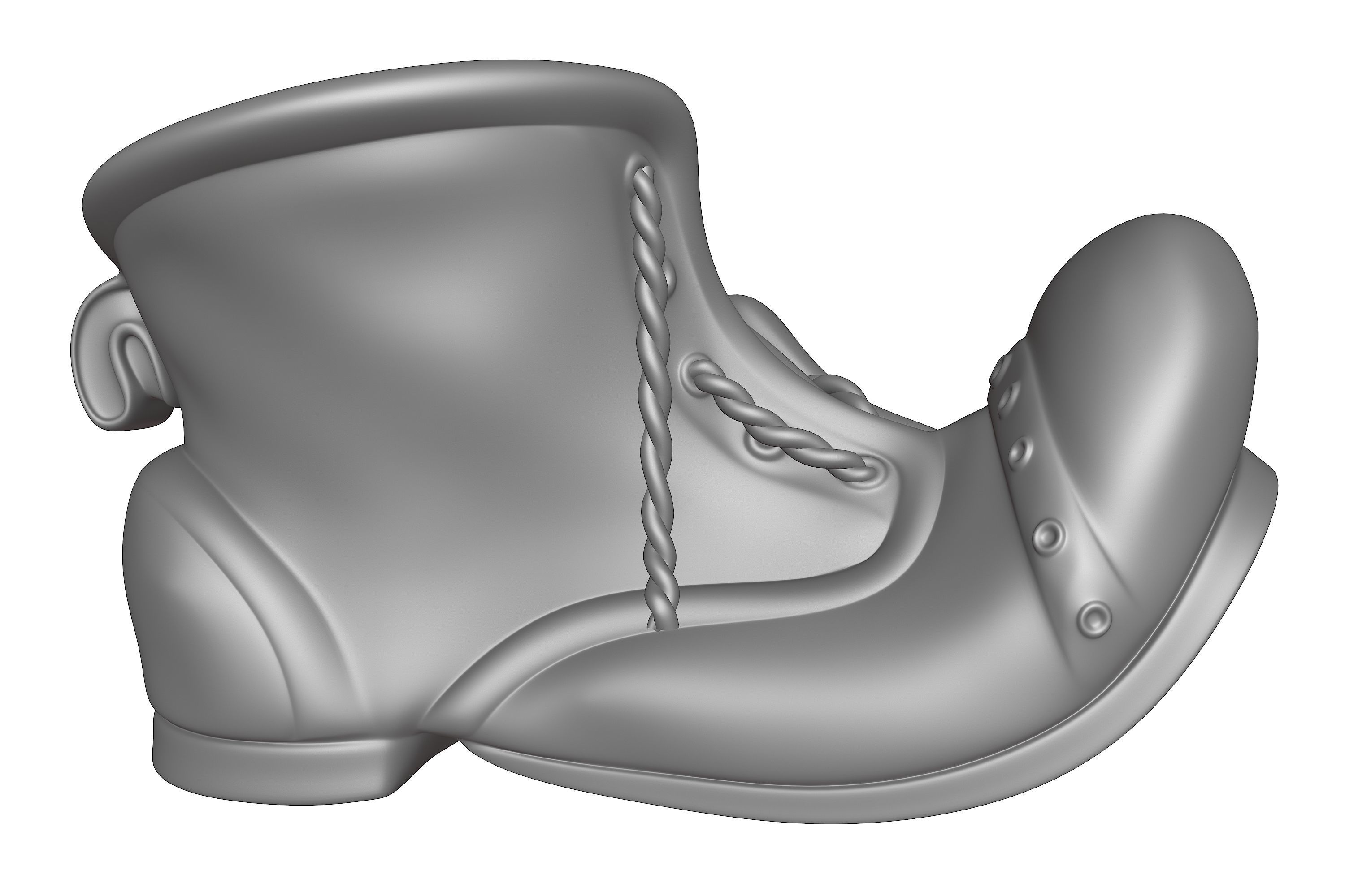Ashtray - Shoe 3D print model_13