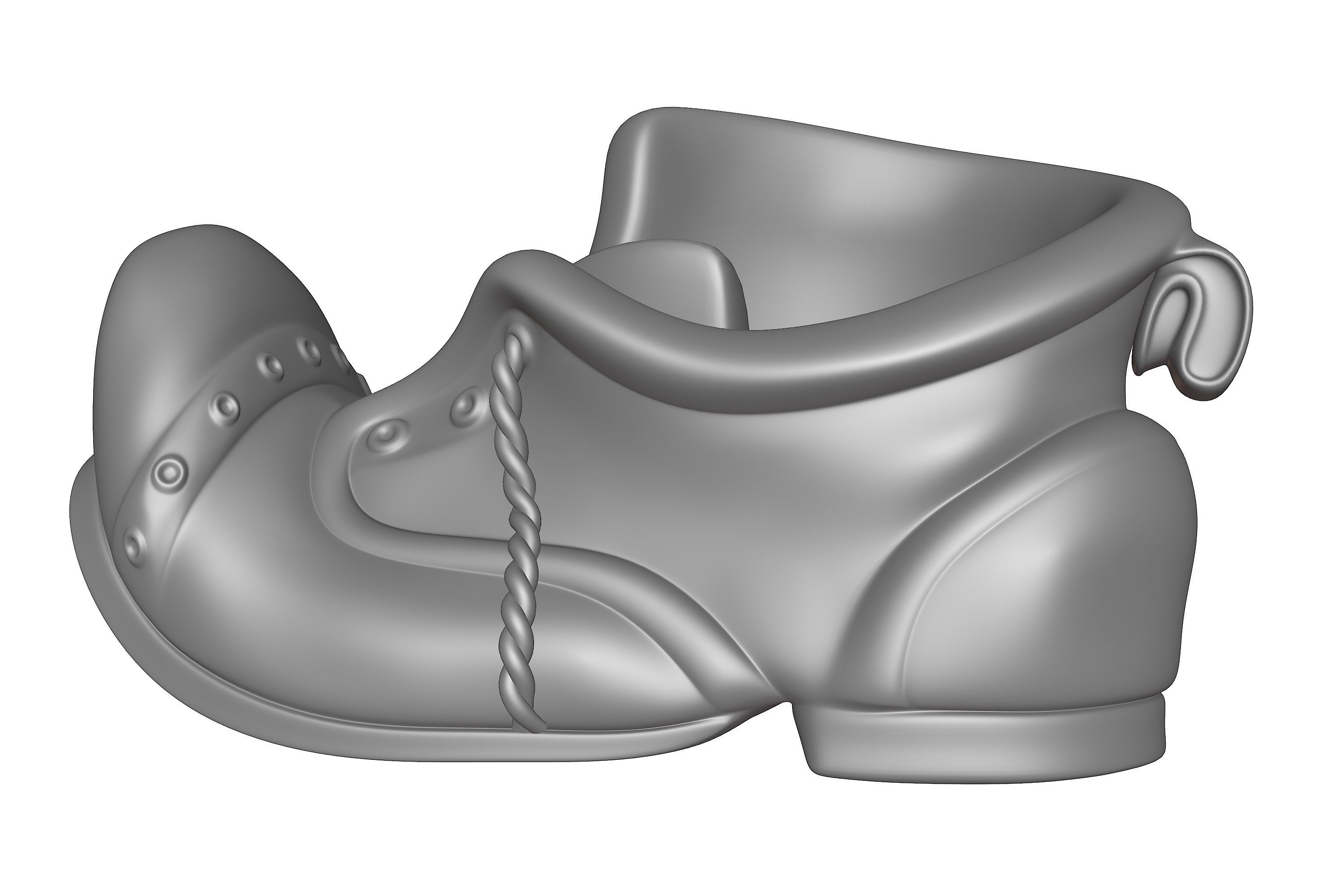 Ashtray - Shoe 3D print model_18